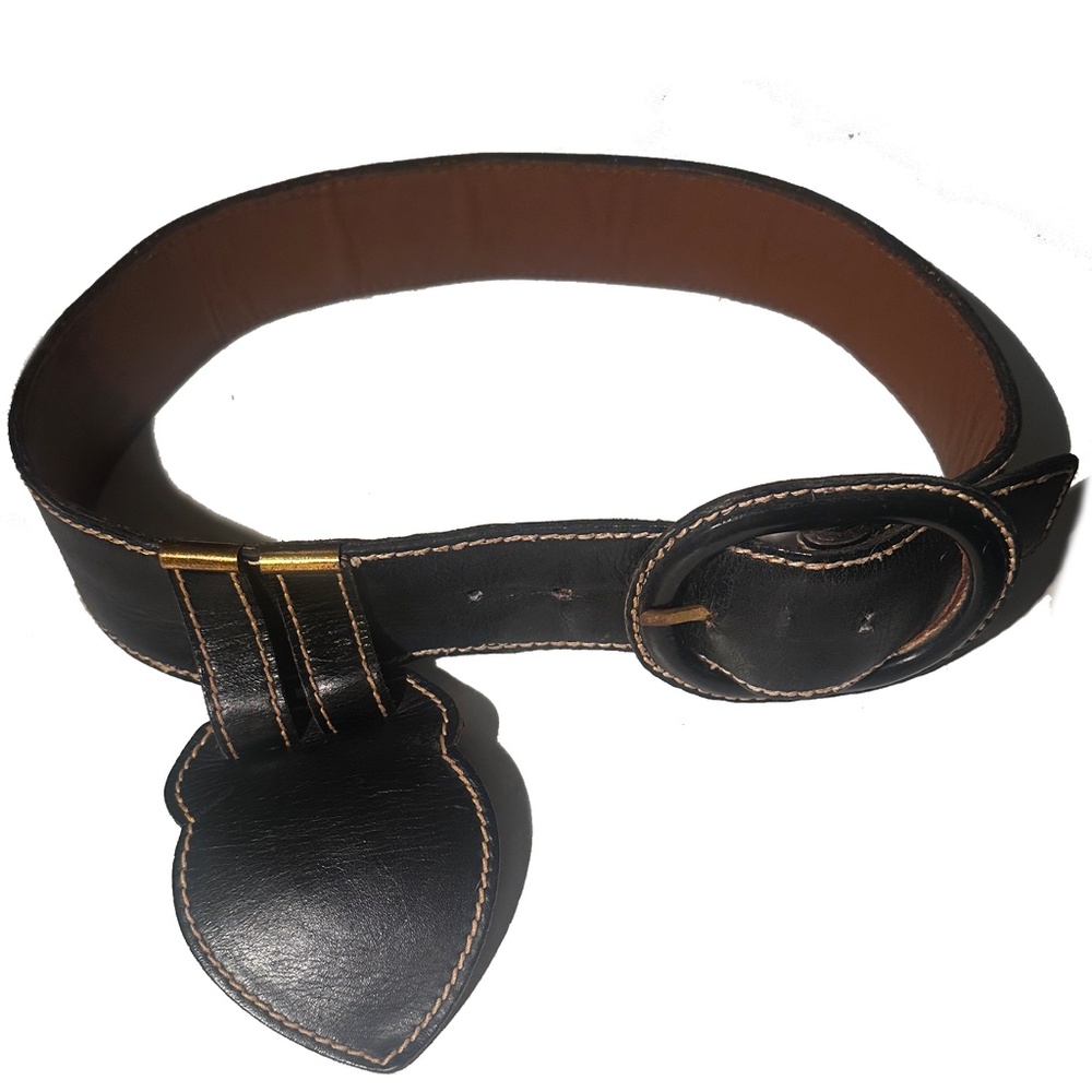 Vintage Black Belt